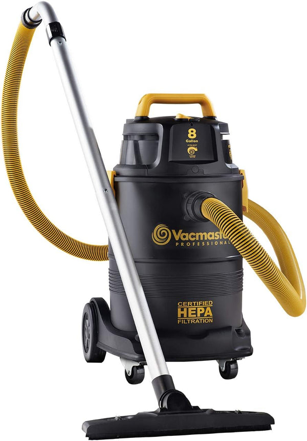 Vacmaster Pro 8 gallon Certified Hepa Filtration Wet/Dry Vac