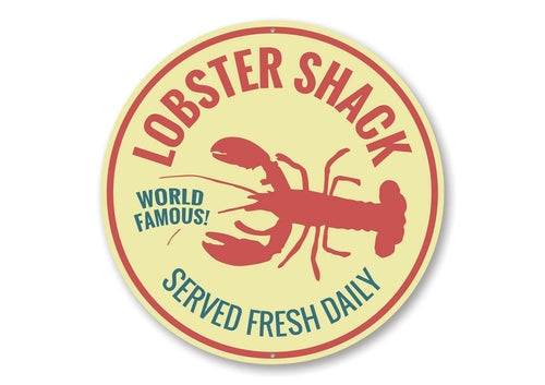 World Famous Lobster Shack Sign