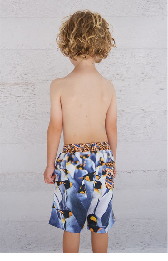 Boys Bathing Suit - Penguin - Kinds These Days - BS014PG