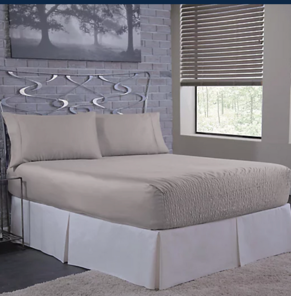 BEDTITE ABSOLUTELY FITTING | Cotton Rich 800 Thread Count, Luxury Deep Pocket Fitted Sheet, Flat Sheet & 2 Pillow Cases